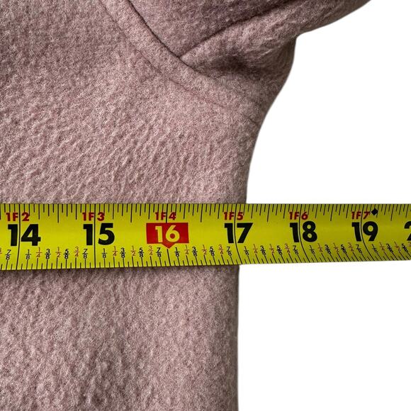 Old Navy Mauve/White Sherpa Cozy Jacket Women's Size Small | 53-11 - Picture 6 of 6